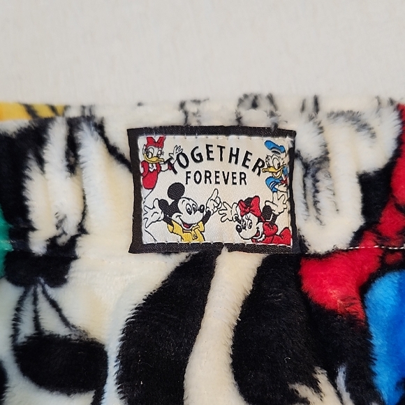 Disney Colorful Character Pajama Plush Pants - Picture 5 of 6